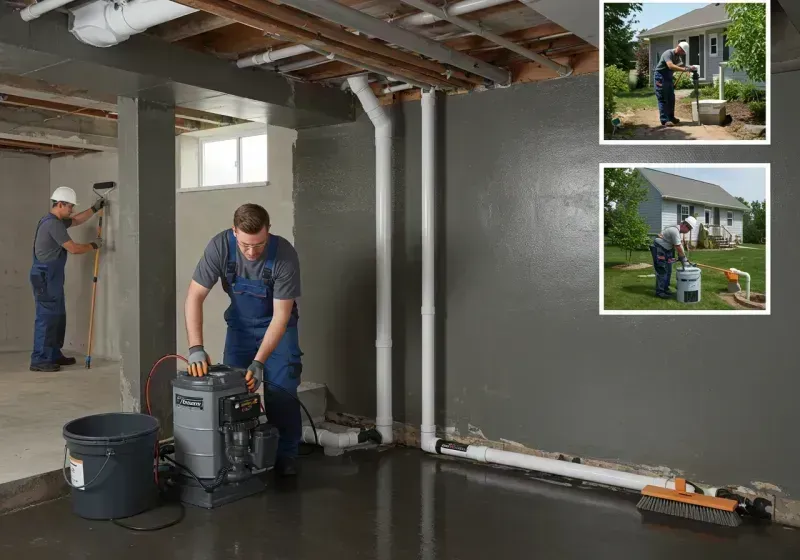 Basement Waterproofing and Flood Prevention process in Adams County, NE